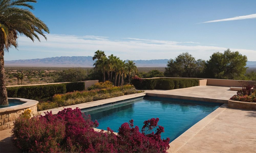 Shipping Container Swimming Pool in Arizona