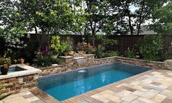 Modern Concrete Stone Swimming Pool