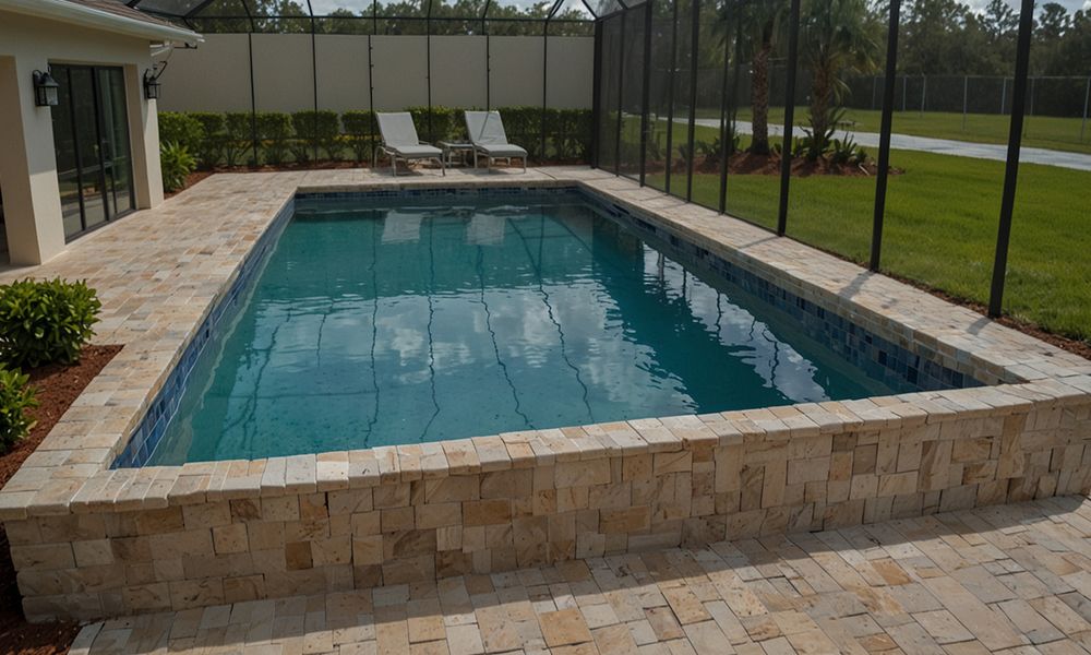 Shipping Container Swimming Pool in Florida