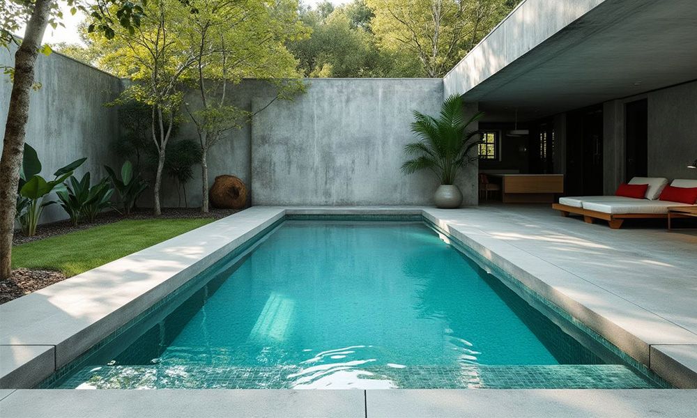 Modern Concrete Swimming Pool